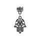 Karoliukas su pakabuku Fatima 2072; 4.5/20x12mm