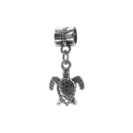 Karoliukas su pakabuku Vėžliukas 2082; 4.5/15x11mm Karoliukas su pakabuku Vėžliukas 2082; 4.5/15x11mm