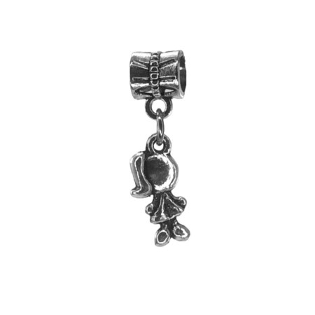 Karoliukas su pakabuku Mergaitė 8021; 4.5/16x18mm Karoliukas su pakabuku Mergaitė 8021; 4.5/16x18mm