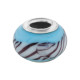 Karoliukas stiklinis Murano Color 1003; 5/14mm