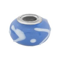 Karoliukas stiklinis Murano Color 2050; 5/14mm