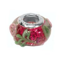 Karoliukas stiklinis Murano Color 2056; 5/14mm