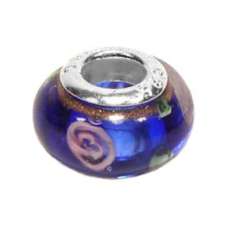 Karoliukas stiklinis Murano Color 2080; 5/14cm Karoliukas stiklinis Murano Color 2080; 5/14cm