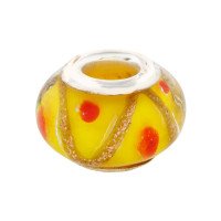 Karoliukas stiklinis Murano Color 2090; 5/14mm
