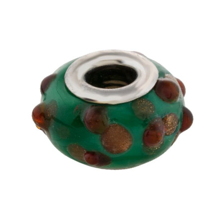 Karoliukas stiklinis Murano Color 1001; 5/14mm Karoliukas stiklinis Murano Color 1001; 5/14mm