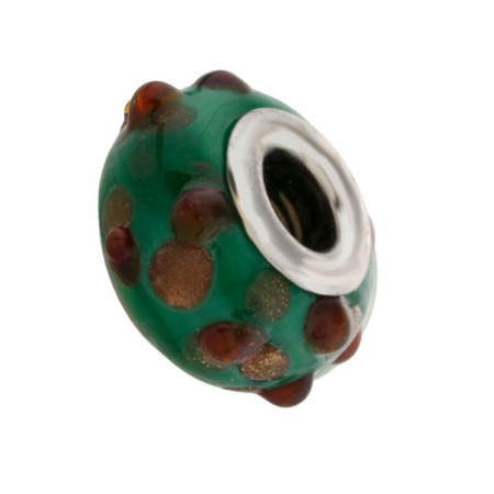 Karoliukas stiklinis Murano Color 1001; 5/14mm Karoliukas stiklinis Murano Color 1001; 5/14mm