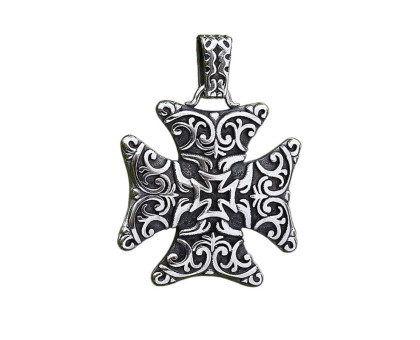 Kaklo papuošalas Cross Nord Style; 3.4cm