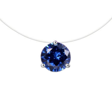 Kaklo papuošalas Crystal Blue 305; 8mm Kaklo papuošalas Crystal Blue 305; 8mm