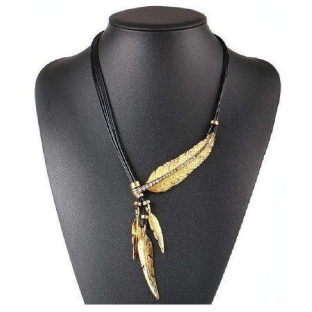 Kaklo papuošalas Wings Black Gold; 4.5-9cm Kaklo papuošalas Wings Black Gold; 4.5-9cm