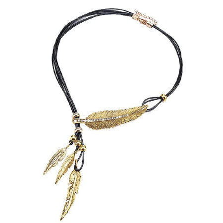 Kaklo papuošalas Wings Black Gold; 4.5-9cm Kaklo papuošalas Wings Black Gold; 4.5-9cm