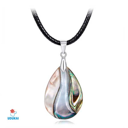 Kaklo papuošalas Vandens Lašas; 45x23mm Kaklo papuošalas Vandens Lašas; 45x23mm