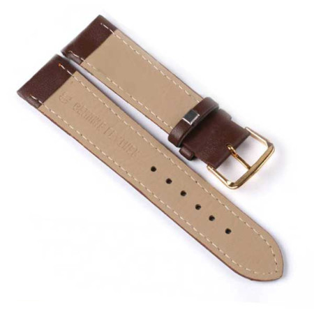 Laikrodžio dirželis Classic Brown; 20mm, 22mm Laikrodžio dirželis Classic Brown; 20mm, 22mm