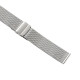 Laikrodžio dirželis Steel Silver sidabro spalvos; 18mm, 20mm, 22mm