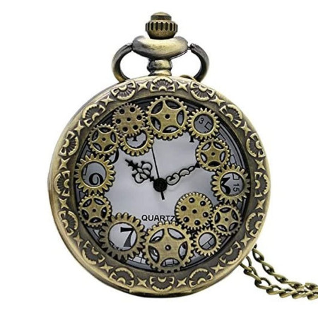 Laikrodis kišeninis Steam Bronze; kvarcinis Laikrodis kišeninis Steam Bronze; kvarcinis