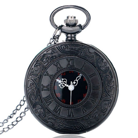 Laikrodis kišeninis Retro Black; kvarcinis Laikrodis kišeninis Retro Black; kvarcinis