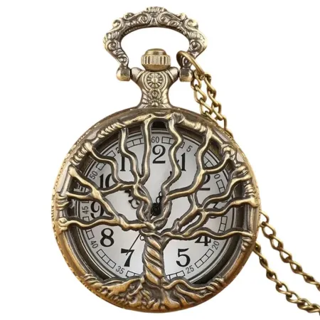 Laikrodis kišeninis Lignum vitae; kvarcinis