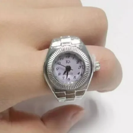 Laikrodis žiedas Bozhi S, kvarcinis; universalaus dydžio