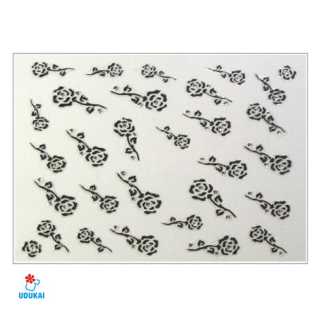 Lipdukai nagams 3D Ornamentas L01 Lipdukai nagams 3D Ornamentas L01