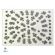 Lipdukai nagams 3D Ornamentas L02