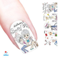 Lipdukai nagams Fragmentai 177