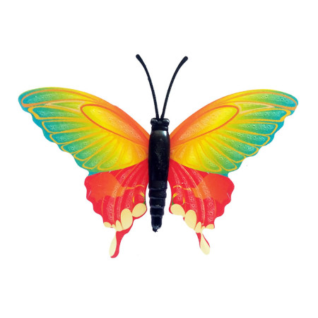 Drugelis šviečiantis tamsoje N566; 8x6cm