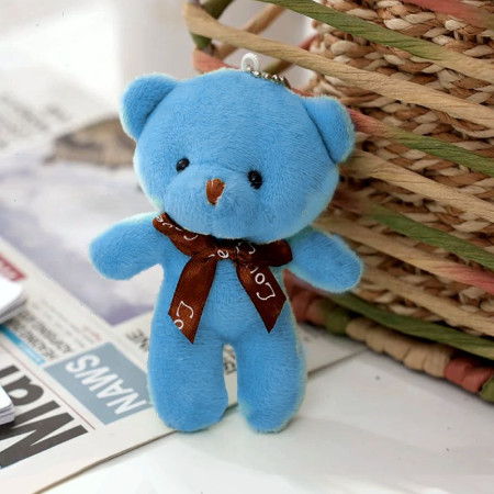 Meškiukas pakabukas Teddy Mini Sky Blue; 10x6cm Meškiukas pakabukas Teddy Mini Sky Blue; 10x6cm