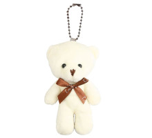 Meškiukas pakabukas Teddy Mini White; 10x6cm