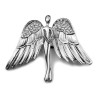 Segė Angelas sidabrinis; 4x5.2cm