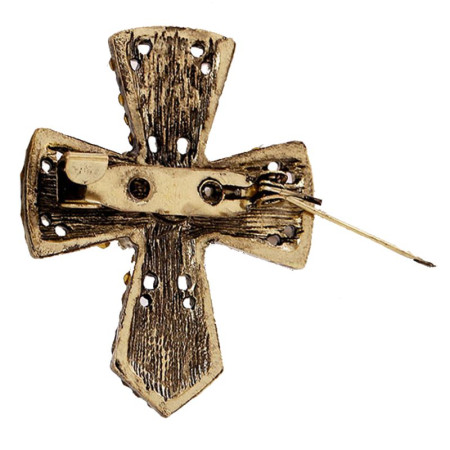 Segė Kryžius Burgundija; 4.2x3.2cm Segė Kryžius Burgundija; 4.2x3.2cm