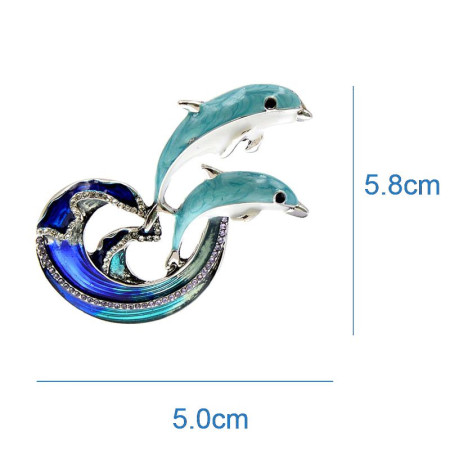 Segė Du Delfinai; 5.8x5cm Segė Du Delfinai; 5.8x5cm