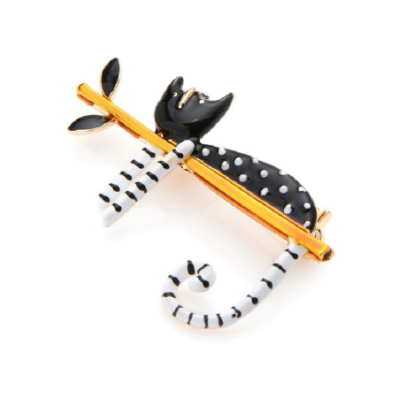 Segė Katinas juodas; 3.3x5cm Segė Katinas juodas; 3.3x5cm
