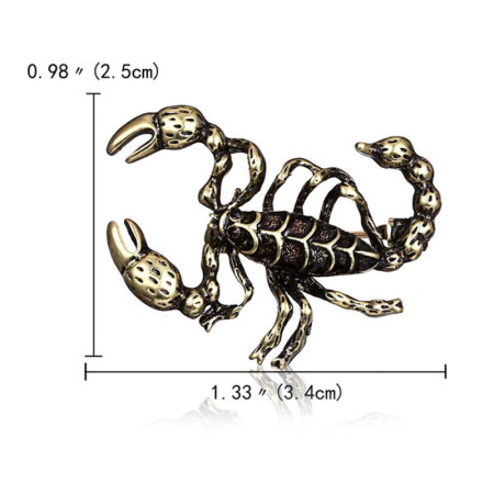 Segė Skorpionas; 2.5x4.2cm Segė Skorpionas; 2.5x4.2cm