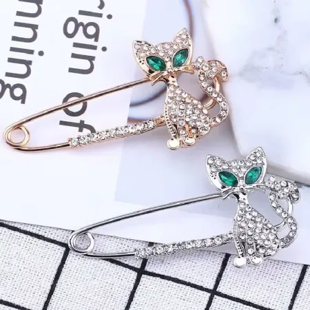 Segė žiogelis Kitty Gold 973; 6x3cm