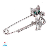 Segė žiogelis Kitty Silver 975; 6x3cm