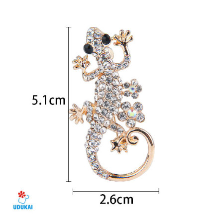 Segė Driežas auksinis 4421; 51x26mm Segė Driežas auksinis 4421; 51x26mm