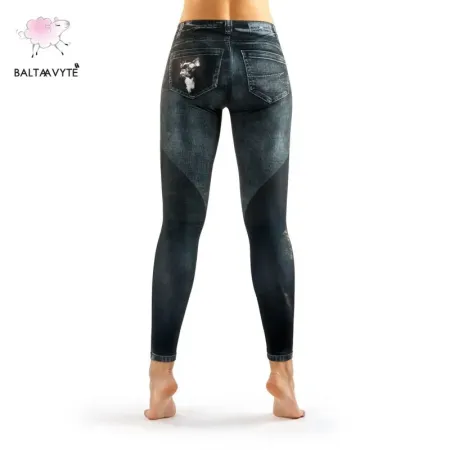 Tamprės laisvalaikio kelnės Balta Avytė 006C; S, M, L Tamprės laisvalaikio kelnės Balta Avytė 006C; S, M, L