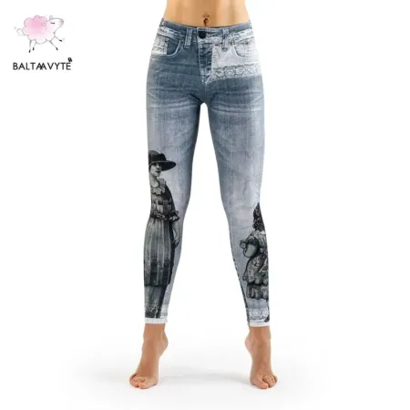 Tamprės laisvalaikio kelnės Balta Avytė 011C; S, M, L Tamprės laisvalaikio kelnės Balta Avytė 011C; S, M, L
