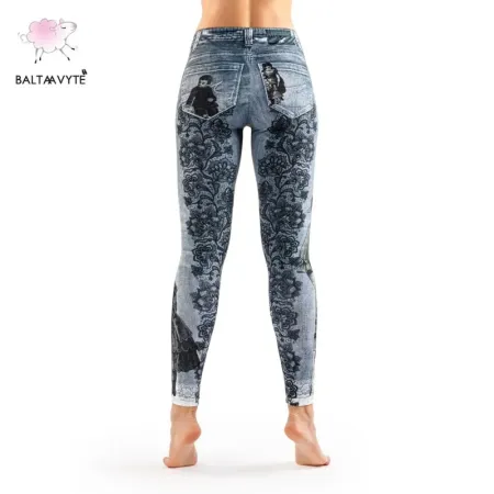 Tamprės laisvalaikio kelnės Balta Avytė 011C; S, M, L Tamprės laisvalaikio kelnės Balta Avytė 011C; S, M, L