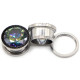 Auskarai tuneliai Diamond Black Rainbow, 2vnt; 8mm, 10mm, 12mm, 14mm
