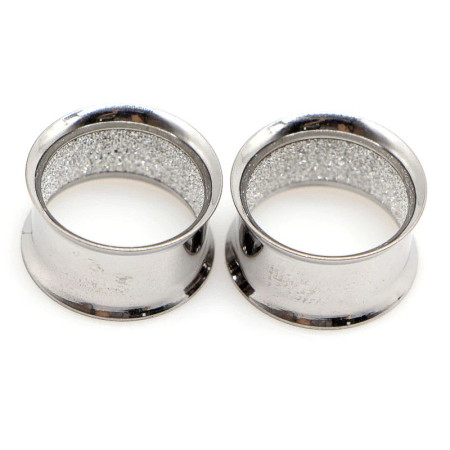 Auskarai tuneliai Shine Silver, 2vnt; 8mm, 10mm, 12mm, 14mm