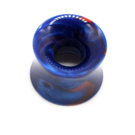Auskarai tuneliai Glass Blue Sky 2vnt; 8mm, 10mm, 12mm, 14mm