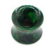 Auskarai tuneliai Glass Green Forest 2vnt; 8mm, 10mm, 12mm, 14mm
