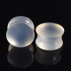 Auskarai tuneliai Acryl Water Matt, 2vnt; 6mm, 8mm, 10mm, 12mm, 14mm, 16mm, 18mm, 20mm