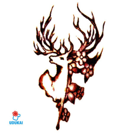 Laikina tatuiruotė Elnias SYA008; 10x6cm