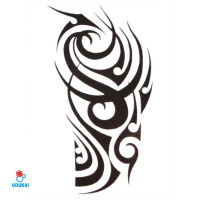 Laikina tatuiruotė Ornamentas Ink HB521; 21x14cm