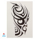 Laikina tatuiruotė Ornamentas Ink HB521; 21x14cm