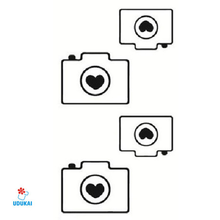 Laikina tatuiruotė Foto HC82; 10x6cm