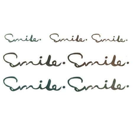 Laikina tatuiruotė Smile 82002; 10x6cm