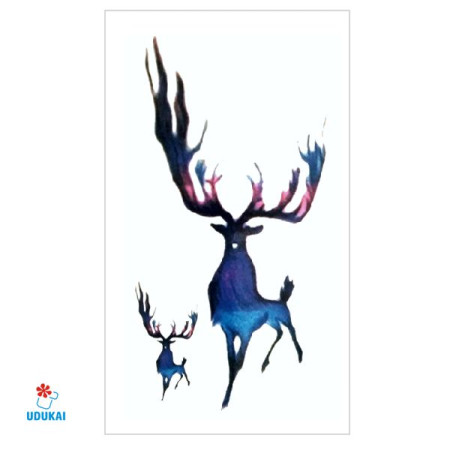 Laikina tatuiruotė Elnias I09; 10x6cm