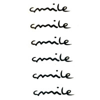 Laikina tatuiruotė Smile NN030; 10x6cm